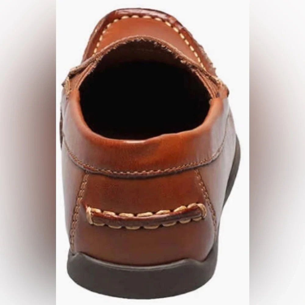 Florsheim Tan Brown Kids Moccasin Loafers